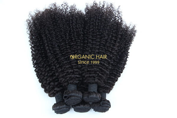 Brazilian virgin human hair extensions 